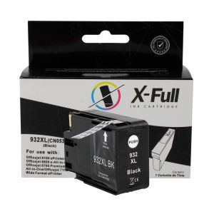 CARTUCHO DE TINTA COMPATÍVEL COM HP 932XL | CN053AL/7110/7610/7612 | BK - 50ML - X-FULL