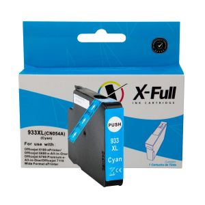 CARTUCHO DE TINTA COMPATÍVEL COM HP 933XL | CN054AL/7110/7610/7612 | CY - 17ML -X-FULL