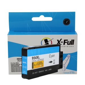 CARTUCHO DE TINTA COMPATÍVEL COM HP 954XL | L0S62AB | CY - 30ML - X-FULL