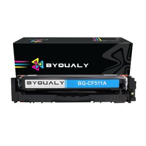 TONER COMPATÍVEL COM IMPRESSORA HP CF511A/531A | M154NW/M180NW/M181FW | CY - 0.9K - BYQUALY