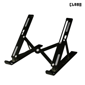 SUPORTE PLÁSTICO PRETO PARA NOTEBOOK CS30 - CLANM
