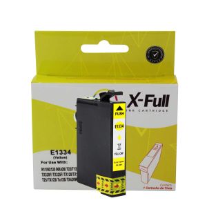 CARTUCHO DE TINTA COMPATÍVEL COM EPSON TO1334 | T22/T25/TX120 | YL - 8ML - X-FULL