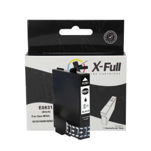 CARTUCHO DE TINTA COMPATÍVEL COM EPSON TO631 | C67/C87/CX3700/CX4100 | BK - 13,5ML - X-FULL