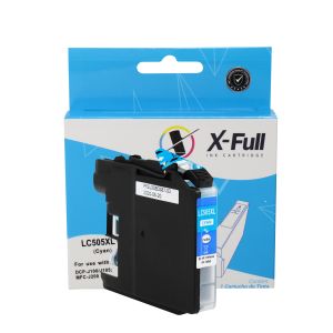 CARTUCHO DE TINTA COMPATÍVEL COM BROTHER LC505XL | J100/J105/J200 | CY - 15ML - X-FULL
