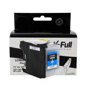 CARTUCHO DE TINTA COMPATÍVEL COM BROTHER LC509XL | J100/J105/J200 | BK - 58ML - X-FULL