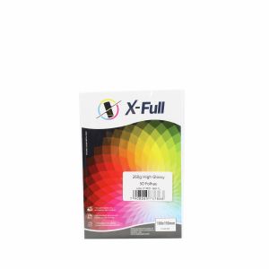 PAPEL FOTOGRÁFICO HIGH GLOSSY 260G 10cmX15cm PACOTE C/ 50 FOLHAS - X-FULL