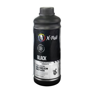 TINTA CORANTE UNIVERSAL PARA IMPRESSORAS DESKTOP | EPSON/CANON/HP/BROTHER/LEXMARK | BK - 1L - X-FULL